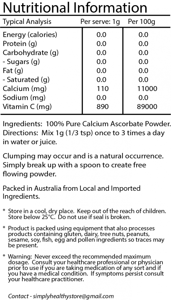 Calcium Ascorbate NutraSmart