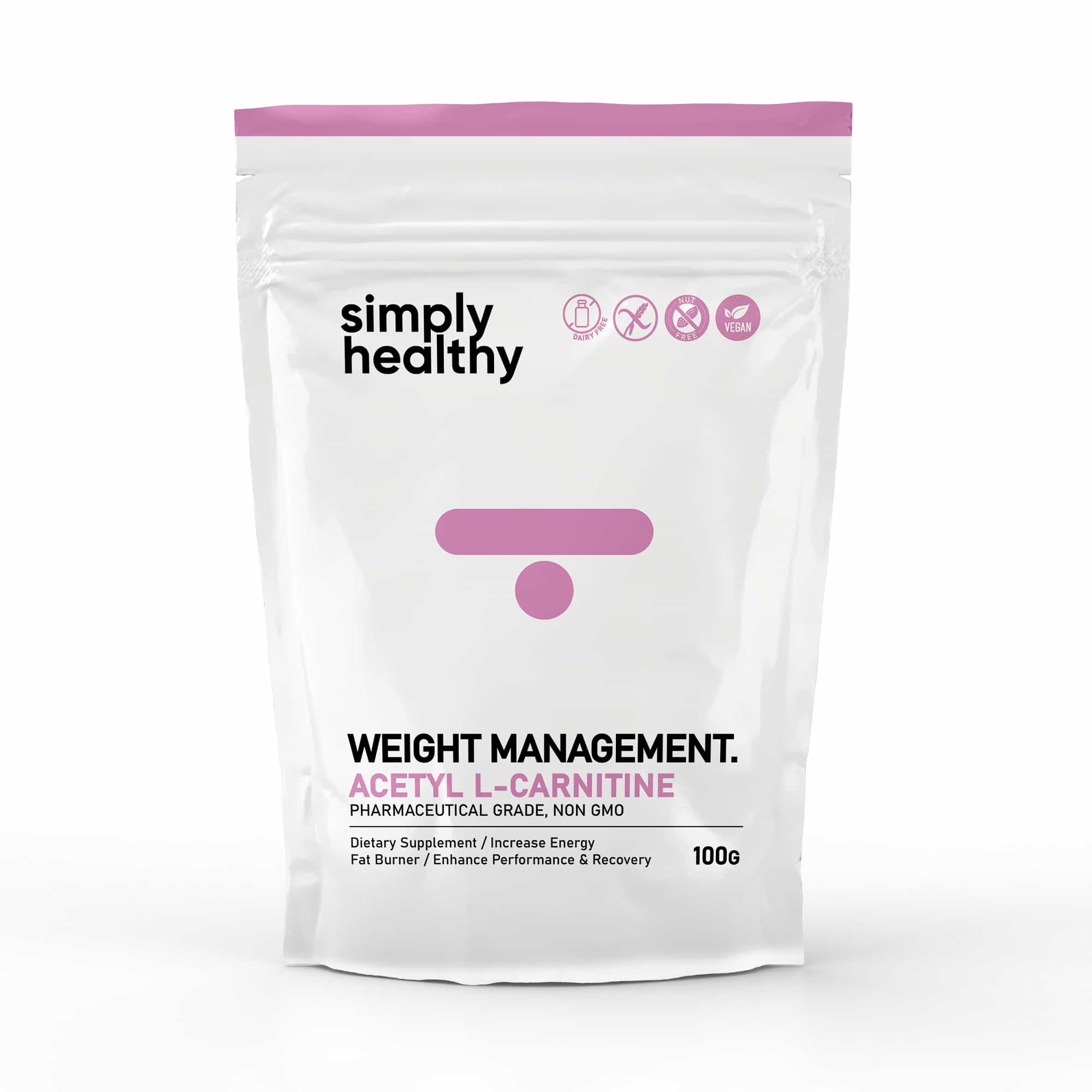 Acetyl Carnitine - 100g by Simply Healthy